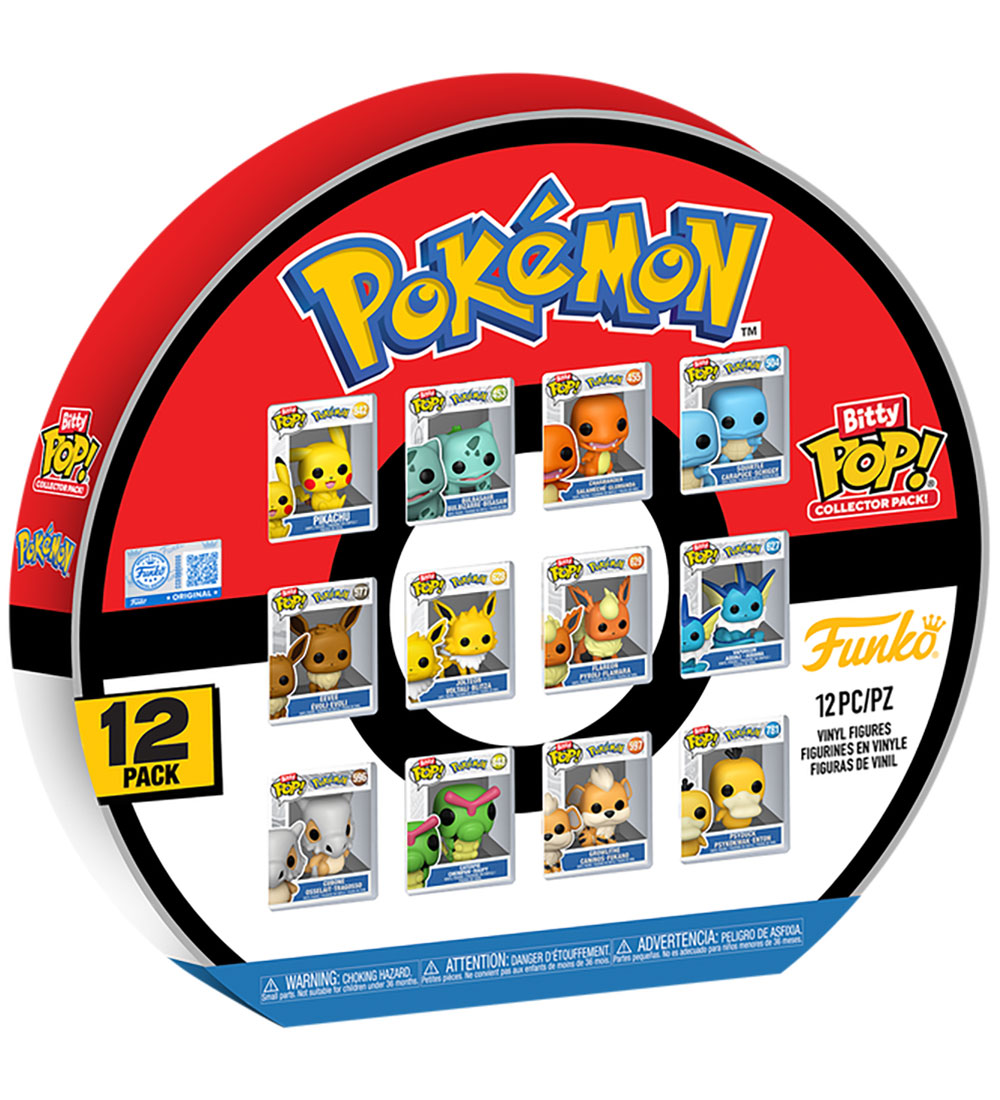 Funko Bitty Pop! Figuren - Pokémon - 12er-Pack - Funko - One Size - Spielzeugfiguren von Funko