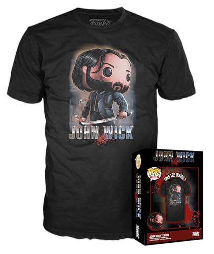 Funko Funko Boxed Tee: John Wick 3- John Wick - XL - T-Shirt - Kleidung - Geschenkidee - Kurzärmeliges Top Für Erwachsene Männer Und Frauen - Offizielle Handelswaren - Movies Fans von Funko