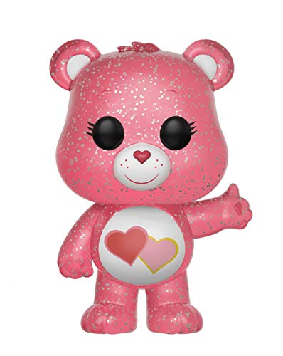 Funko - Care Bears-Love-A-Lot Bear Glitter-Figur, Mehrfarbig, 29273 Funko - Care Bears-Love-A-Lot Bear Glitter-Figur, Mehrfarbig, 29273 von Funko