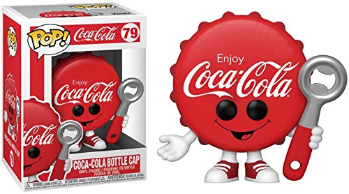 Funko Coca-Cola Bottle Cap Coke Bottle Cap - Vinyl-Sammelfigur - Geschenkidee - Offizielle Handelswaren - Spielzeug Für Kinder und Erwachsene - Modellfigur Für Sammler und Display von Funko