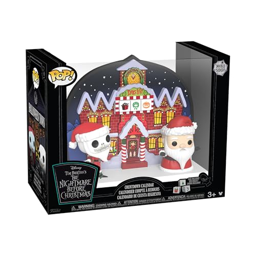 Funko Countdown Calendar: The Nightmare Before Christmas - Doppelseitig - Sammelbare Vinyl-Minifiguren - Geschenkidee - Weihnachten für Mädchen, Jungen & Kinder Funko Countdown Calendar: The Nightmare Before Christmas - Doppelseitig - Sammelbare Vinyl-Minifiguren - Geschenkidee - Weihnachten für Mädchen, Jungen & Kinder von Funko