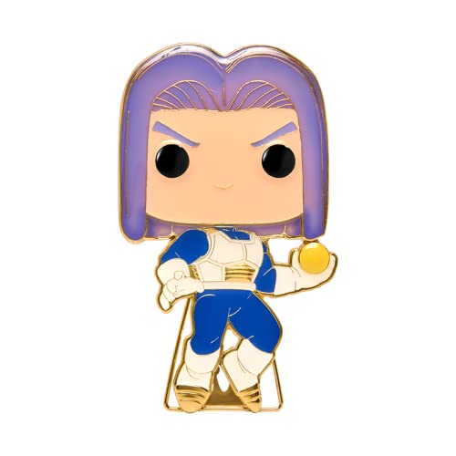 Loungefly POP! Large Enamel Pin ANIME: DBZ - Future Trunks - Dragon Ball Z Emaille-Nadeln - Niedliche Brosche Zum Sammeln - Für Rucksäcke & Taschen - Geschenkidee - Offizielle Handelswaren Loungefly POP! Large Enamel Pin ANIME: DBZ - Future Trunks - Dragon Ball Z Emaille-Nadeln - Niedliche Brosche Zum Sammeln - Für Rucksäcke & Taschen - Geschenkidee - Offizielle Handelswaren von Funko