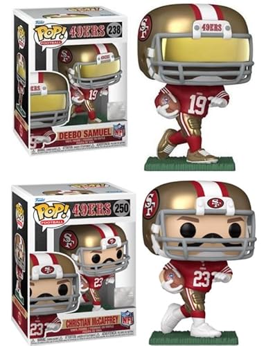 Funko Deebo Samuel/Christian McCaffrey (San Francisco 49ers) NFL Pop! Combo (2) von Funko