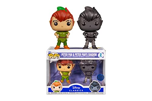 Funko Disney Peter Pan Pack 2 Pop! Vinyl-Figuren Peter Pan w/Shadow 9 cm von Funko
