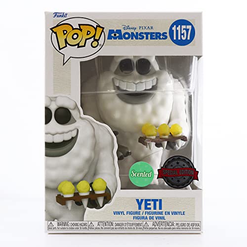Funko Pop! Disney: Disney Pixar Monsters Inc 20th - Yeti - Duftend - Monster AG, die - Vinyl-Sammelfigur - Geschenkidee - Offizielle Handelswaren - Spielzeug Für Kinder und Erwachsene - Movies Fans Funko Pop! Disney: Disney Pixar Monsters Inc 20th - Yeti - Duftend - Monster AG, die - Vinyl-Sammelfigur - Geschenkidee - Offizielle Handelswaren - Spielzeug Für Kinder und Erwachsene - Movies Fans von Funko