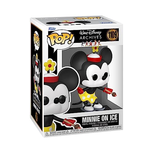 Funko Pop! Disney: Minnie Mouse - Minnie On Ice - (1935) - Vinyl-Sammelfigur - Geschenkidee - Offizielle Handelswaren - Spielzeug Für Kinder und Erwachsene - TV Fans - Modellfigur Für Sammler von Funko