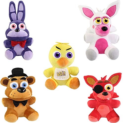 Funko Five Nights at Freddy's Series 1 Plush Collection, 6-inch (Set of 5) von Funko