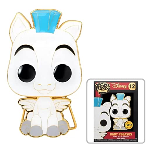 Funko Funko Pop! Enamel Pins: Disney - Baby Pegasus - (Chase) - 1 in 12 Chance You May Find The Chase - Hercules - Herkules - Niedliche Brosche Zum Sammeln - Für Rucksäcke & Taschen - Geschenkidee von Funko