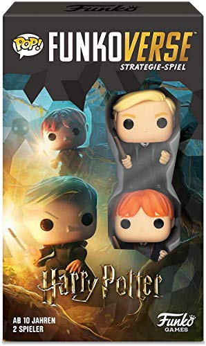 Funko Games Harry Potter Funkoverse Board Game 2 Character Expandalone *German Version* - Light Strategy Board Game for Children & Adults (Ages 10+) - 2-4 Players - Vinyl-Sammelfigur von Funko
