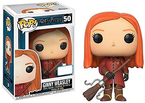 Funko Ginny Quidditch Robes Vinyl-Figur, Harry Potter Pop-Filme, 9 cm (FFK14943) von Funko