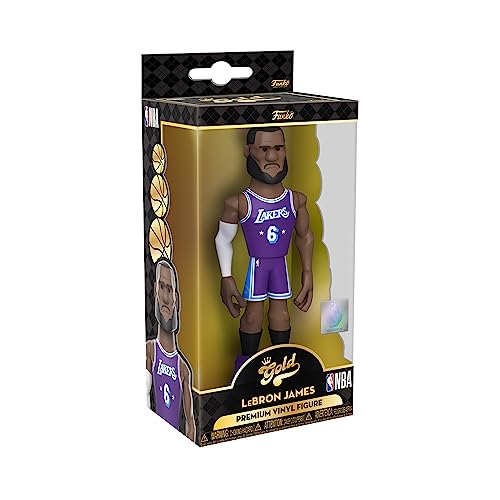 Funko Gold 5" NBA: Lakers - Lebron James - (City) - 1/6 Quote Für Seltene Chase-Variantease - Sammelbare Vinyl-Actionfigur - Geschenkidee Zum Geburtstag - Offizielle Handelswaren - Für Ihre Sammlung Funko Gold 5" NBA: Lakers - Lebron James - (City) - 1/6 Quote Für Seltene Chase-Variantease - Sammelbare Vinyl-Actionfigur - Geschenkidee Zum Geburtstag - Offizielle Handelswaren - Für Ihre Sammlung von Funko