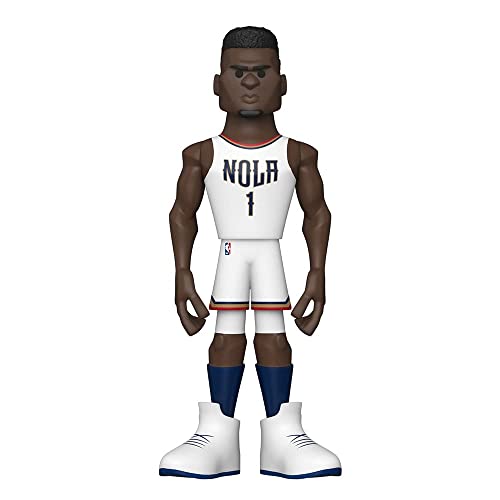 Funko Gold 5" NBA: Pelicans-Zion Williamson - (Home Uni) - 1/6 Quote Für Seltene Chase-Variantease - Sammelbare Vinyl-Actionfigur - Geschenkidee Zum Geburtstag - Offizielle Handelswaren und Display von Funko