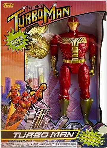 Funko Action Figure: Jingle All The Way - Turbo Man - Sammlerstück - Geschenkidee - Offizielle Handelswaren - Für Jungen, Mädchen, Kinder & Erwachsene - Movies Fans von Funko
