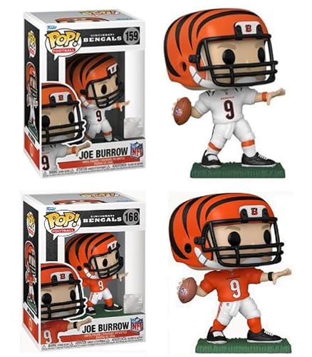 Funko Joe Burrow (Cincinnati Bengals) NFL Pop! Combo (2) von Funko