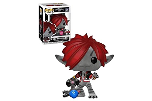 Funko - Kingdom Hearts: Sora (Monsters Inc.) (Flocked) Vinylfigur, Mehrfarbig (1337-489134) von Funko