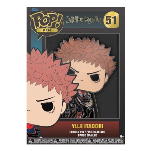 Loungefly POP! Large Enamel Pin ANIME: Jujutsu Kaisen - Yuji Itadori Chase GROUP SKU Emaille-Nadeln - Niedliche Brosche Zum Sammeln - Für Rucksäcke & Taschen - Geschenkidee - Anime Fans Loungefly POP! Large Enamel Pin ANIME: Jujutsu Kaisen - Yuji Itadori Chase GROUP SKU Emaille-Nadeln - Niedliche Brosche Zum Sammeln - Für Rucksäcke & Taschen - Geschenkidee - Anime Fans von Funko