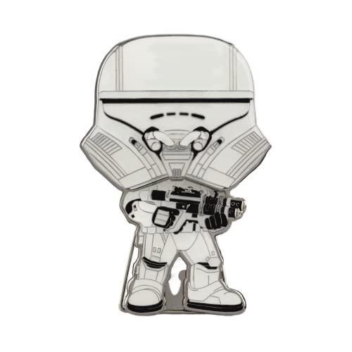 Funko Pop! Large Enamel Pin STAR WARS: First Order Jet Trooper White Emaille-Nadeln - Niedliche Brosche Zum Sammeln - Für Rucksäcke & Taschen - Geschenkidee - Offizielle Handelswaren Funko Pop! Large Enamel Pin STAR WARS: First Order Jet Trooper White Emaille-Nadeln - Niedliche Brosche Zum Sammeln - Für Rucksäcke & Taschen - Geschenkidee - Offizielle Handelswaren von Funko