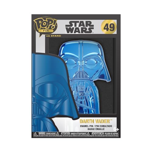 Funko Large Pop! Enamel Pin: Star Wars: Dark Side - Darth Vader Neon- Emaille-Nadeln - Niedliche Brosche Zum Sammeln - Für Rucksäcke & Taschen - Geschenkidee - Offizielle Handelswaren Funko Large Pop! Enamel Pin: Star Wars: Dark Side - Darth Vader Neon- Emaille-Nadeln - Niedliche Brosche Zum Sammeln - Für Rucksäcke & Taschen - Geschenkidee - Offizielle Handelswaren von Funko