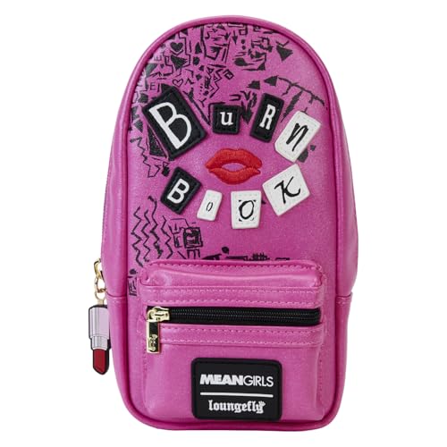 Funko Loungefly - Mean Girls: Burn Book - Pencil Case - Amazon-Exklusiv - Niedliche Sammelhandtasche - Geschenkidee - Kartenhalter mit Mehreren Kartenfächern - Offizielle Handelswaren von Funko