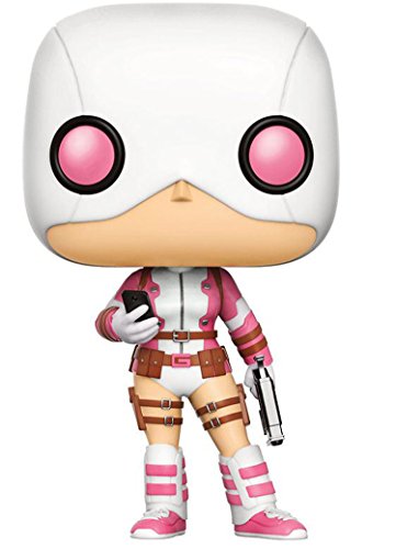 Funko - Marvel Comics-Gwenpool with Gun and Phone Figur, Mehrfarbig, 13198 von Funko