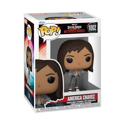 Funko Pop! Marvel: - America Chavez - Doctor Strange - Vinyl-Sammelfigur - Geschenkidee - Offizielle Handelswaren - Spielzeug Für Kinder und Erwachsene - Movies Fans - Modellfigur Für Sammler von Funko