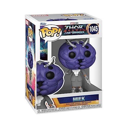 Funko Pop! Marvel: Thor: Love and Thunder - Miek - Vinyl-Sammelfigur - Geschenkidee - Offizielle Handelswaren - Spielzeug Für Kinder und Erwachsene - Movies Fans - Modellfigur Für Sammler und Display von Funko