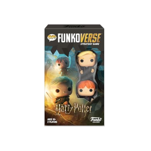 Funko 43496 Mike & Keith Funkoverse Extension (2 Character Pack) English Harry Potter Brettspiel, Multi Colour von Funko