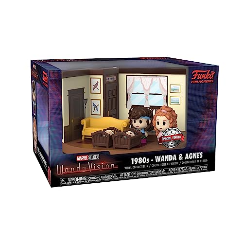 Funko Mini Moments: Marvel: Wanda Vision - LR 80’s - WandaVision - Vinyl-Sammelfigur - Geschenkidee - Offizielle Handelswaren - Spielzeug Für Kinder und Erwachsene - TV Fans Funko Mini Moments: Marvel: Wanda Vision - LR 80’s - WandaVision - Vinyl-Sammelfigur - Geschenkidee - Offizielle Handelswaren - Spielzeug Für Kinder und Erwachsene - TV Fans von Funko