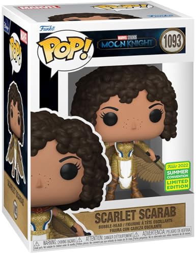 Funko Moon Knight SDCC - Scarlet Scarab Vinyl Figur 1093 Unisex Pop! Standard Funko Moon Knight SDCC - Scarlet Scarab Vinyl Figur 1093 Unisex Pop! Standard von Funko
