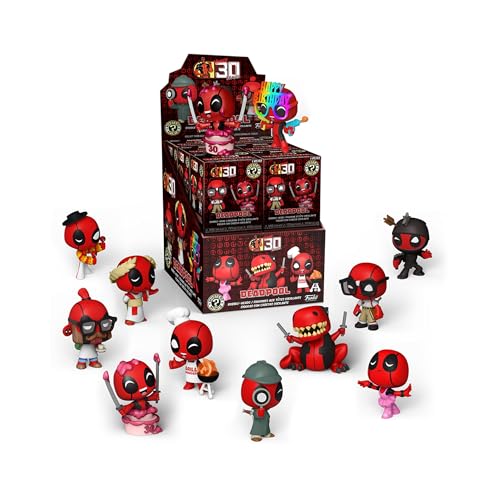 Funko Mystery Mini: Marvel Deadpool 30th - 1 of 12 to Collect - Styles Vary- Vinyl-Sammelfigur - Geschenkidee - Offizielle Handelswaren - Spielzeug Für Kinder und Erwachsene - Movies Fans Funko Mystery Mini: Marvel Deadpool 30th - 1 of 12 to Collect - Styles Vary- Vinyl-Sammelfigur - Geschenkidee - Offizielle Handelswaren - Spielzeug Für Kinder und Erwachsene - Movies Fans von Funko
