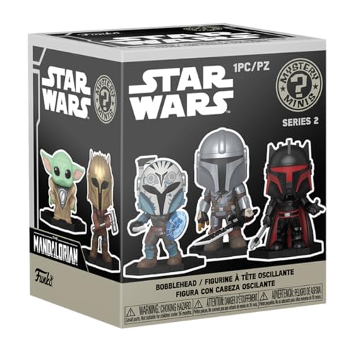 Funko Mystery Mini: The Mandalorian - Vinyl-Sammelfigur - Geschenkidee - Offizielle Handelswaren - Spielzeug Für Kinder und Erwachsene - TV Fans - Mini-Figur Für Sammler und Display Funko Mystery Mini: The Mandalorian - Vinyl-Sammelfigur - Geschenkidee - Offizielle Handelswaren - Spielzeug Für Kinder und Erwachsene - TV Fans - Mini-Figur Für Sammler und Display von Funko