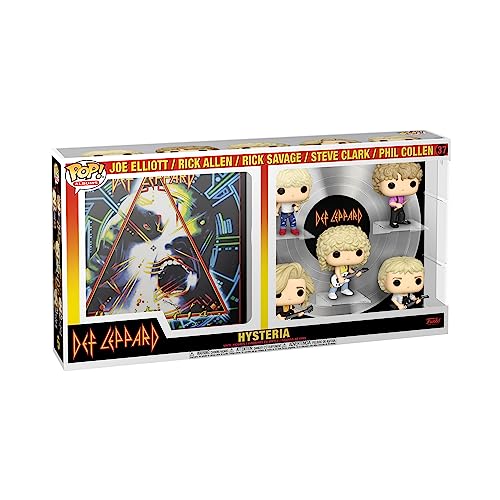 Funko Pop! Album Deluxe: Def Leppard - Hysteria Tour - (1987) - Vinyl-Sammelfigur - Geschenkidee - Offizielle Handelswaren - Spielzeug Für Kinder und Erwachsene - Modellfigur Für Sammler und Display Funko Pop! Album Deluxe: Def Leppard - Hysteria Tour - (1987) - Vinyl-Sammelfigur - Geschenkidee - Offizielle Handelswaren - Spielzeug Für Kinder und Erwachsene - Modellfigur Für Sammler und Display von Funko