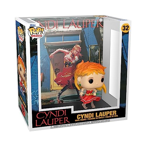 Funko Pop! Album: Cyndi Lauper-She's So Unusual - Vinyl-Sammelfigur - Geschenkidee - Offizielle Handelswaren - Spielzeug Für Kinder und Erwachsene - Modellfigur Für Sammler und Display von Funko