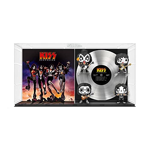 Funko Pop! Albums Deluxe: KISS - Kiss - Leuchtet Im Dunkeln - Vinyl-Sammelfigur - Geschenkidee - Offizielle Handelswaren - Spielzeug Für Kinder und Erwachsene - Music Fans - Modellfigur Für Sammler von Funko