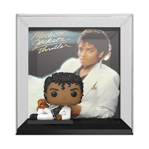 Funko Pop! Albums: Michael Jackson - MJ - Thriller - Vinyl-Sammelfigur - Geschenkidee - Offizielle Handelswaren - Spielzeug Für Kinder und Erwachsene - Modellfigur Für Sammler und Display von Funko