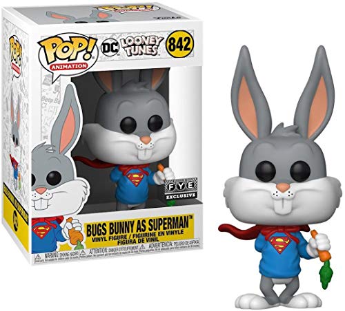 Funko POP! Animation 80th-Super Bugs Bunny - Looney Tunes - Vinyl-Sammelfigur - Geschenkidee - Offizielle Handelswaren - Spielzeug Für Kinder und Erwachsene - TV Fans - Modellfigur Für Sammler Funko POP! Animation 80th-Super Bugs Bunny - Looney Tunes - Vinyl-Sammelfigur - Geschenkidee - Offizielle Handelswaren - Spielzeug Für Kinder und Erwachsene - TV Fans - Modellfigur Für Sammler von Funko