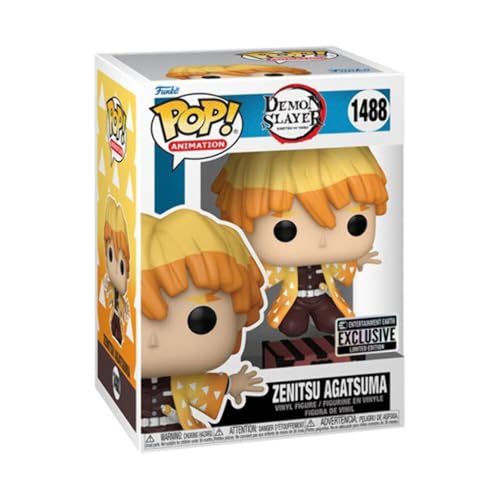 Funko POP! Animation - Demon Slayer - Zenitsu - (Laying)- Vinyl-Sammelfigur - Geschenkidee - Offizielle Handelswaren - Spielzeug Für Kinder und Erwachsene - Anime Fans von Funko