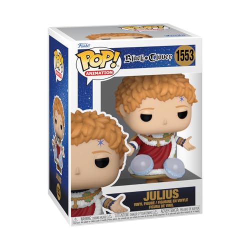 Funko Pop! Animation: Black Clover - Julius Novachrono - Vinyl-Sammelfigur - Geschenkidee - Offizielle Handelswaren - Spielzeug Für Kinder und Erwachsene - Anime Fans - Modellfigur Für Sammler Funko Pop! Animation: Black Clover - Julius Novachrono - Vinyl-Sammelfigur - Geschenkidee - Offizielle Handelswaren - Spielzeug Für Kinder und Erwachsene - Anime Fans - Modellfigur Für Sammler von Funko