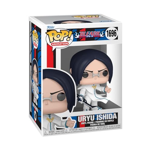 Funko POP! Animation: BLEACH - Uryu Ishida - 1/6 Quote Für Seltene Chase-Variante - Vinyl-Sammelfigur - Geschenkidee - Offizielle Handelswaren - Spielzeug Für Kinder Und Erwachsene - Anime Fans von Funko
