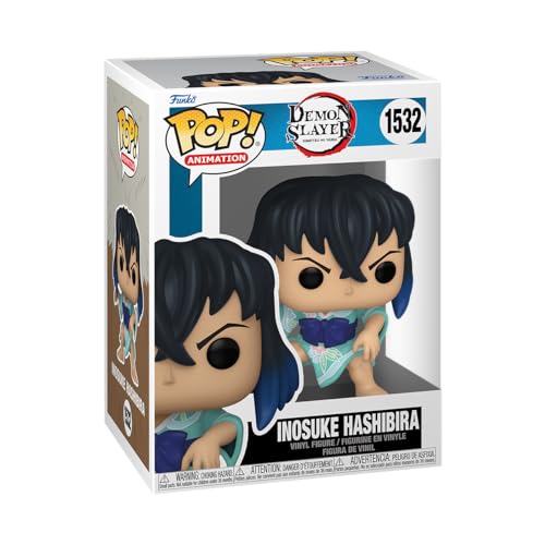 Funko POP! Animation: Demon Slayer - Inosuke Hashibira - (Kimono) - Vinyl-Sammelfigur - Geschenkidee - Offizielle Handelswaren - Spielzeug Für Kinder und Erwachsene - Anime Fans von Funko