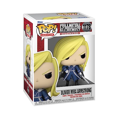 Funko POP! Animation: FMA: B - Olivier Milla Armstrong A mit Sword - Full Metal Alchemist: Brotherhood - Vinyl-Sammelfigur - Geschenkidee - Offizielle Handelswaren - Anime Fans Funko POP! Animation: FMA: B - Olivier Milla Armstrong A mit Sword - Full Metal Alchemist: Brotherhood - Vinyl-Sammelfigur - Geschenkidee - Offizielle Handelswaren - Anime Fans von Funko