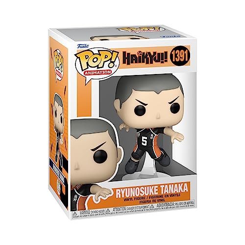 Funko Pop! Animation: Haikyu - Tanaka - Haikyu! - Vinyl-Sammelfigur - Geschenkidee - Offizielle Handelswaren - Spielzeug Für Kinder und Erwachsene - Anime Fans - Modellfigur Für Sammler und Display von Funko