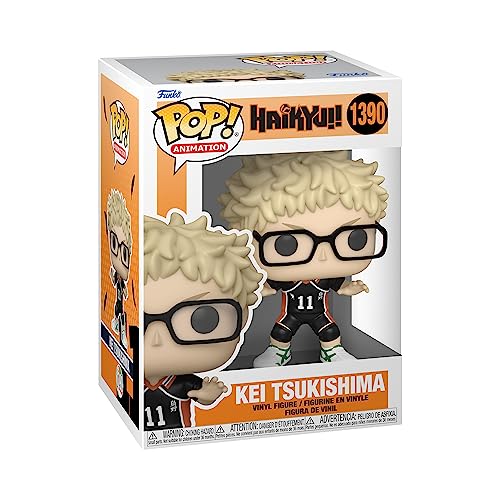 Funko Pop! Animation: Haikyu - Tsukishima - Haikyu! - Vinyl-Sammelfigur - Geschenkidee - Offizielle Handelswaren - Spielzeug Für Kinder und Erwachsene - Anime Fans - Modellfigur Für Sammler Funko Pop! Animation: Haikyu - Tsukishima - Haikyu! - Vinyl-Sammelfigur - Geschenkidee - Offizielle Handelswaren - Spielzeug Für Kinder und Erwachsene - Anime Fans - Modellfigur Für Sammler von Funko