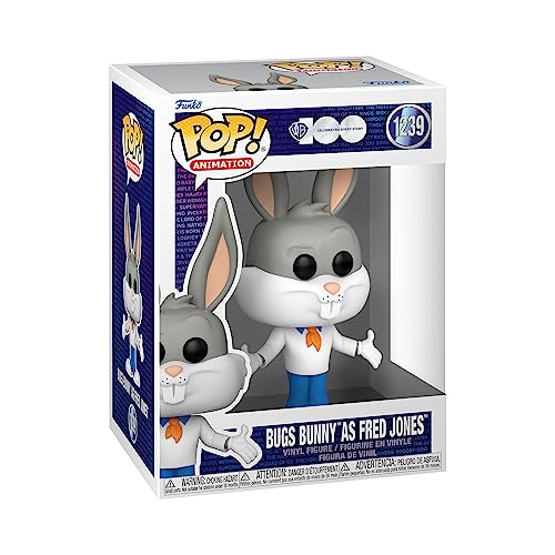 Funko Pop! Animation: HB - Bugs Bunny As Fred - Looney Tunes - Vinyl-Sammelfigur - Geschenkidee - Offizielle Handelswaren - Spielzeug Für Kinder und Erwachsene - TV Fans von Funko