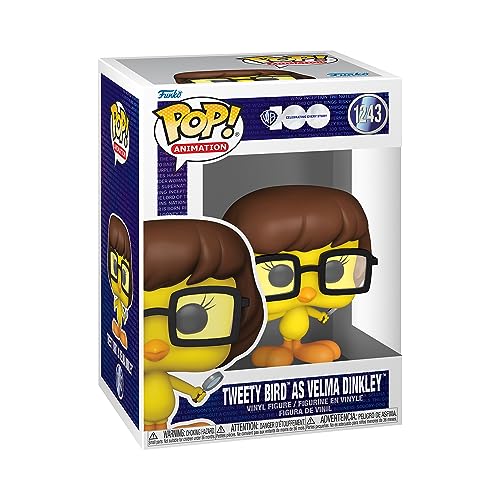 Funko POP! Animation: HB - Tweety Bird As Velma - Tweety - Looney Tunes - Vinyl-Sammelfigur - Geschenkidee - Offizielle Handelswaren - Spielzeug Für Kinder und Erwachsene - TV Fans Funko POP! Animation: HB - Tweety Bird As Velma - Tweety - Looney Tunes - Vinyl-Sammelfigur - Geschenkidee - Offizielle Handelswaren - Spielzeug Für Kinder und Erwachsene - TV Fans von Funko