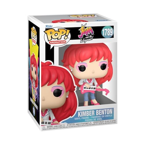 Funko POP! Animation: Jem and The Holograms - Kimber Benton - Vinyl-Sammelfigur - Geschenkidee - Offizielle Handelswaren - Spielzeug Für Kinder und Erwachsene - TV Fans - Modellfigur Für Sammler von Funko