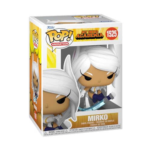 Funko POP! Animation: My Hero Academia (MHA) 2 - Rumi Usagiyama - Mirko - Vinyl-Sammelfigur - Geschenkidee - Offizielle Handelswaren - Spielzeug Für Kinder und Erwachsene - Anime Fans von Funko