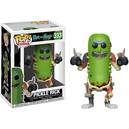 Funko POP! Animation: R&M-Pickle Rick - Rick and Morty - Vinyl-Sammelfigur - Geschenkidee - Offizielle Handelswaren - Spielzeug Für Kinder und Erwachsene - TV Fans - Modellfigur Für Sammler von Funko