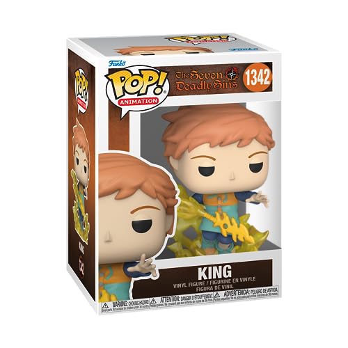Funko POP! Animation: Seven Deadly Sins - King - Vinyl-Sammelfigur - Geschenkidee - Offizielle Handelswaren - Spielzeug Für Kinder Und Erwachsene - Anime Fans - Modellfigur Für Sammler Und Display von Funko