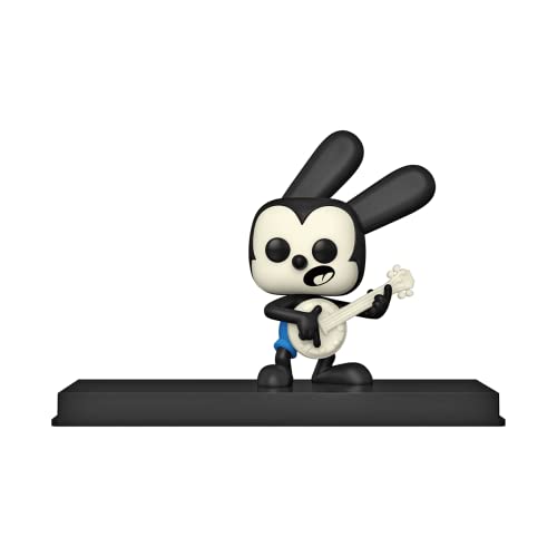 Funko Pop! Art Cover: Disney 100 - Oswald The Lucky Rabbit - Vinyl-Sammelfigur - Geschenkidee - Offizielle Handelswaren - Spielzeug Für Kinder und Erwachsene - Modellfigur Für Sammler und Display von Funko